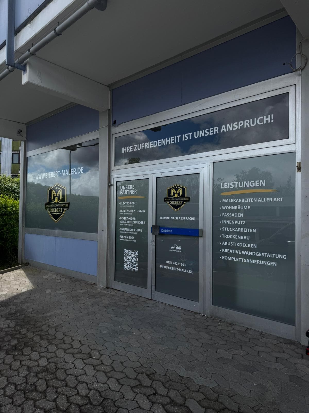 Firmensitz Maler Siebert in Neunkirchen