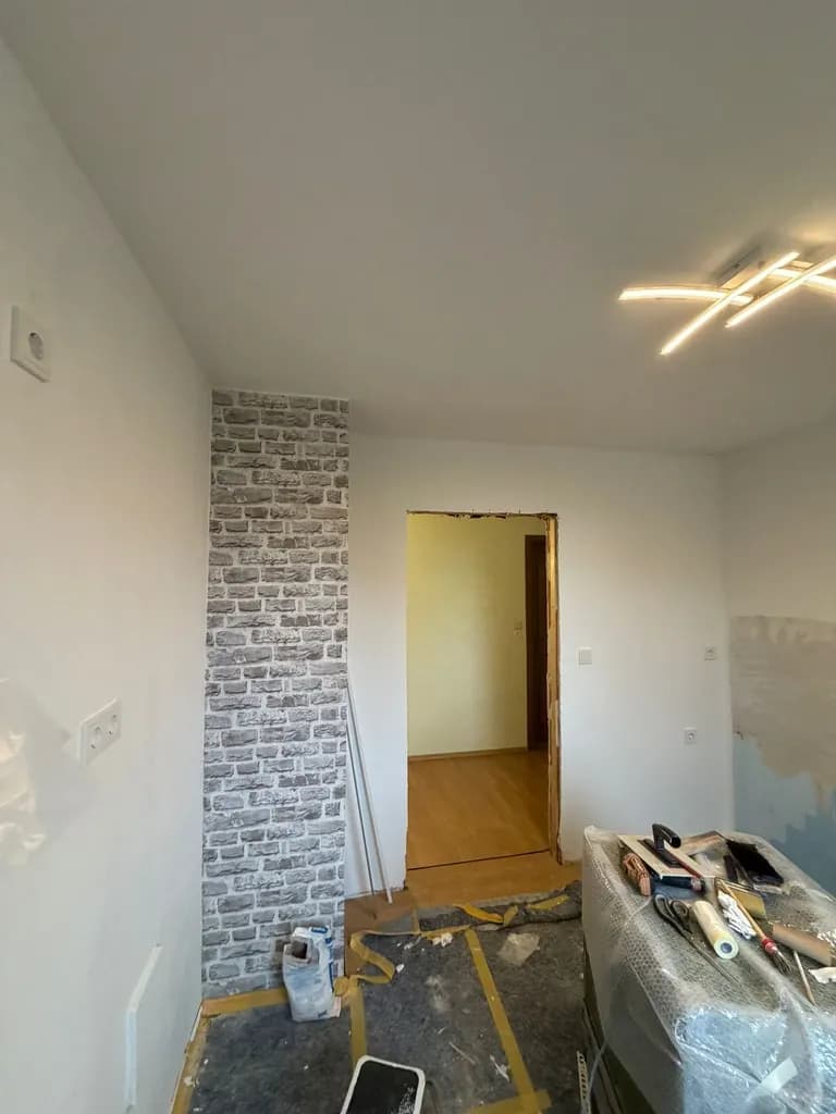Fertig renoviertes Zimmer